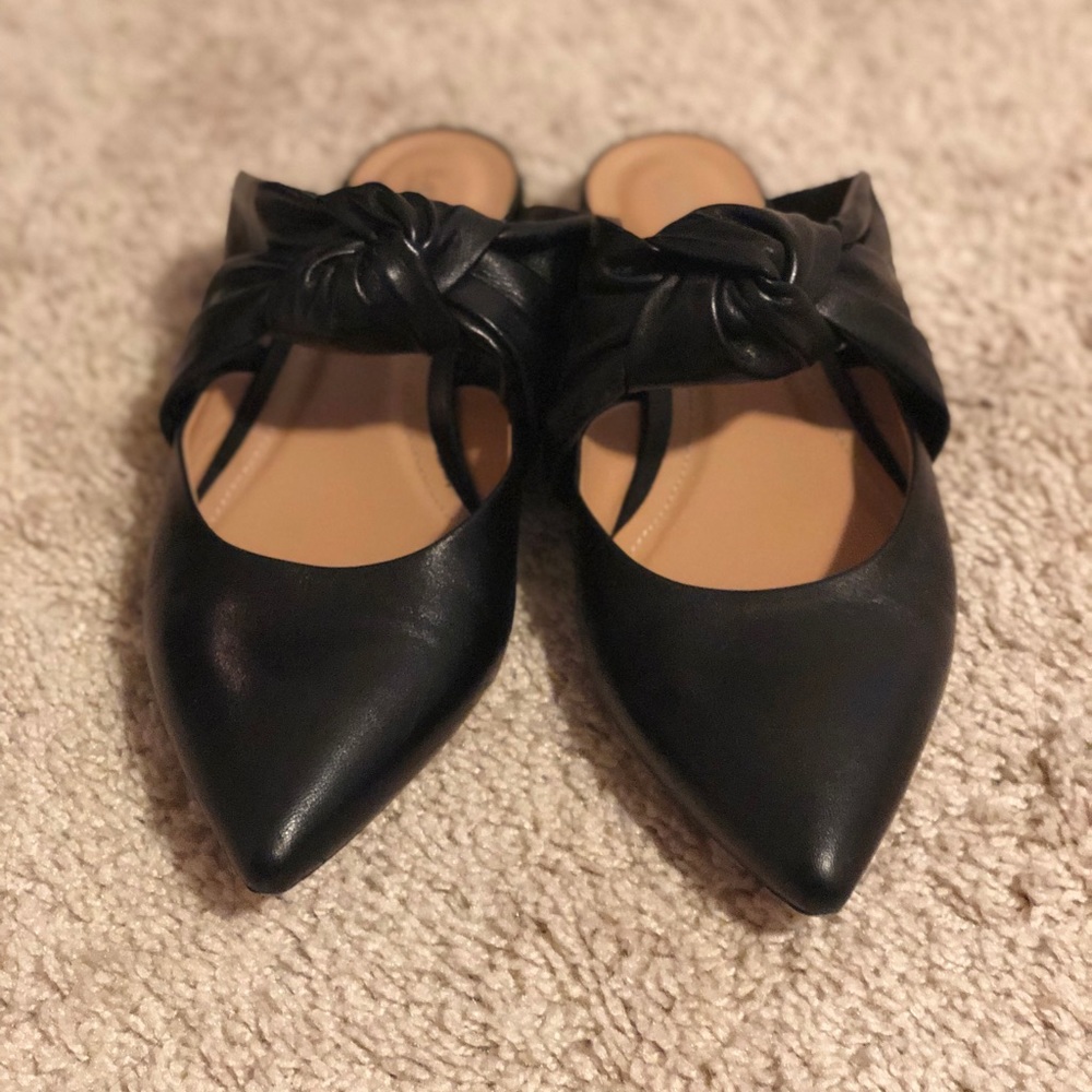 ❤️ LEWIT LEATHER MULES